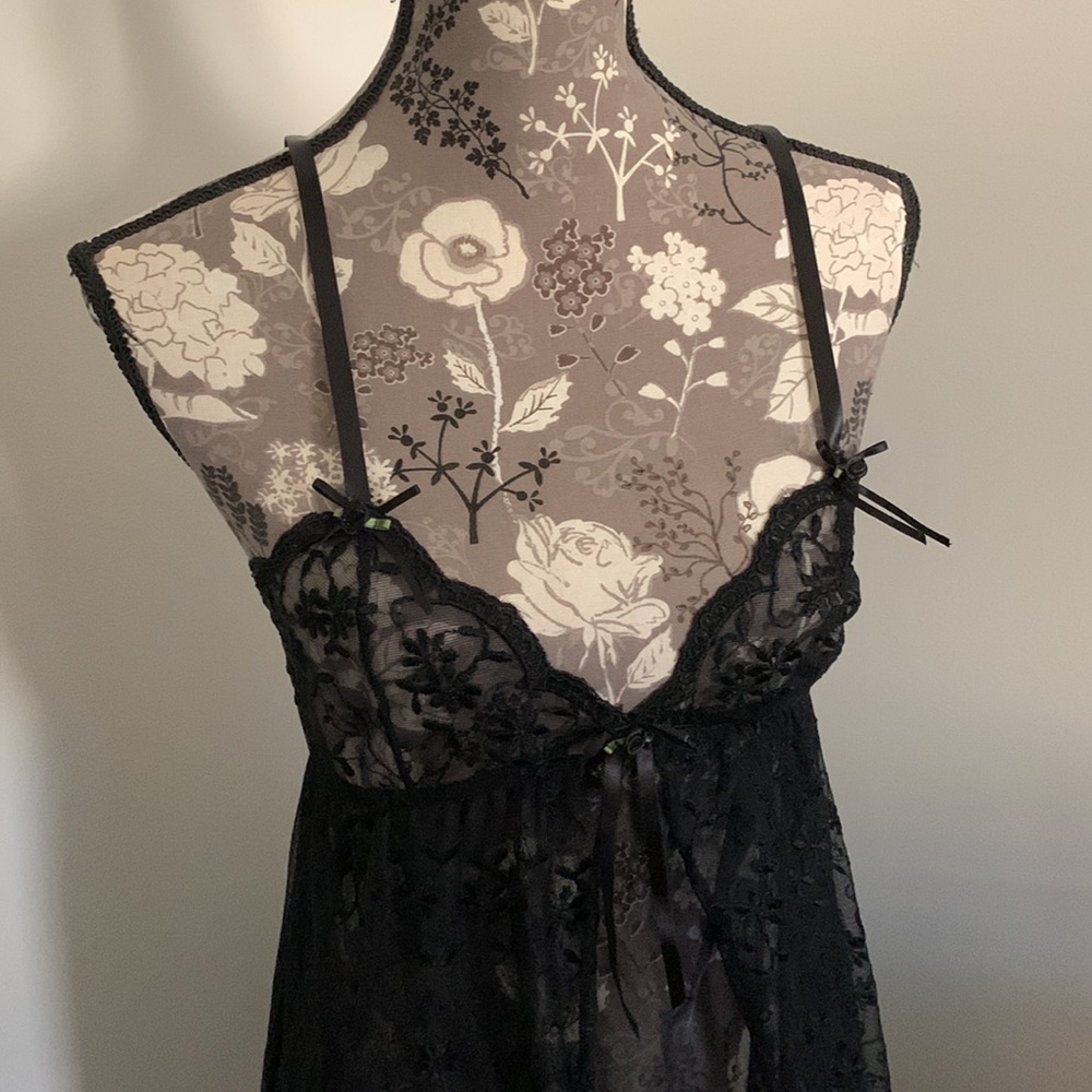 Malini Black Lingerie